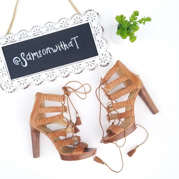 Michael Kors Shoes - Michael Kors Monterey Platform Sandals 10 Like New